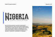 Ashanti Spirit - Tribal African Duo, a Sans Serif Font by HipFonts (Thumbnail 10 of 10)