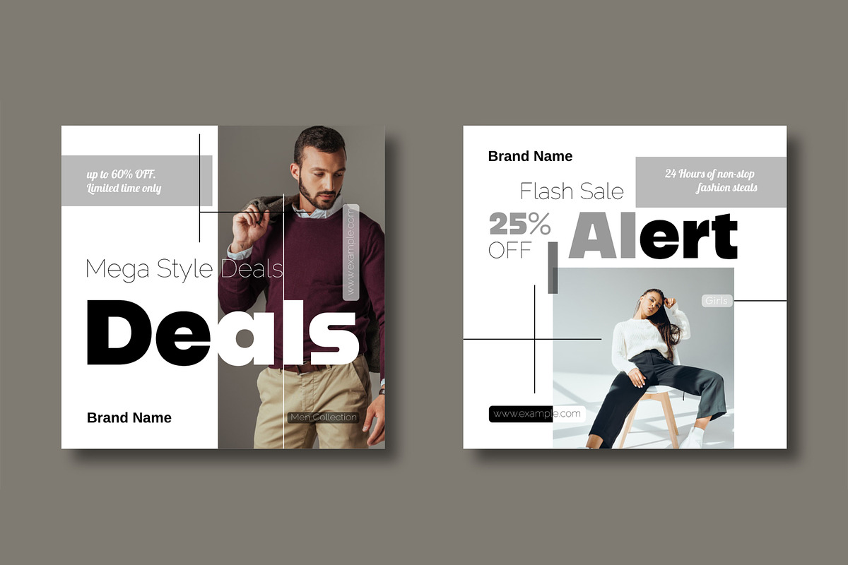 Seasonal Sales Social Media Post, a Social Media Template by MightyDesign (Photo 3 of 8)