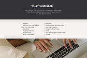 BE | Sales Page Template Canva, a Landing Page Template by Erin Cassidy (Thumbnail 5 of 6)