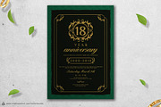 5 Anniversary Invitation, a Card Template by Avartde Creative (Thumbnail 3 of 6)