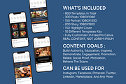Design Bundle Restaurant Template, a Social Media Template by IXIVENCI STUDIO (Thumbnail 2 of 13)