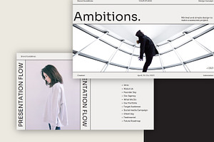 Ambition - Minimal Clean Powerpoint