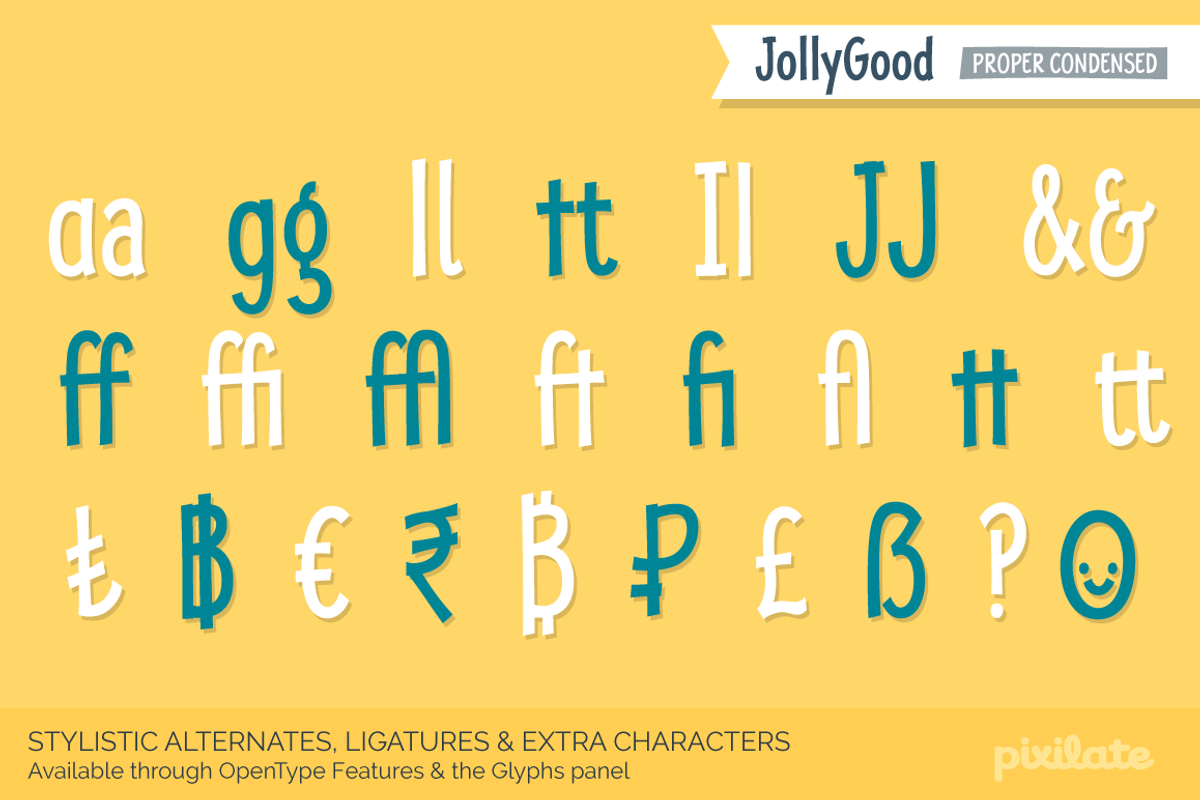 JollyGood Proper Condensed- Complete preview 7