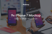 9 PSD Mockups iPhone Indoor, an iPhone Mockup by Pierre Borodin (Thumbnail 2 of 5)