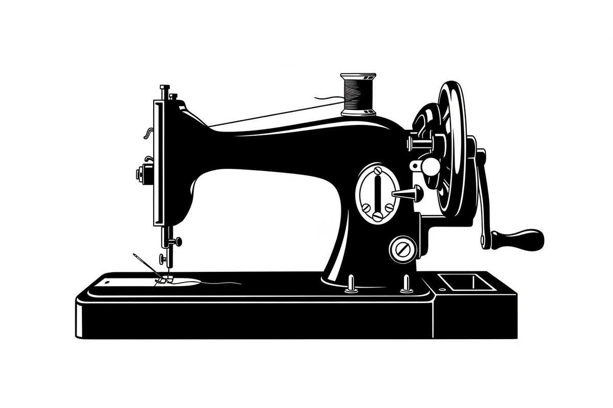 Vintage Sewing Machine Bundle, an Illustration by yasushie (Photo 21 of 31)