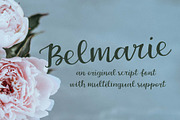 Belmarie Script, a Script Font by Lori Goree (Thumbnail 1 of 7)