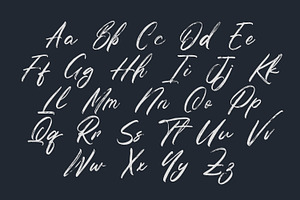 Disabled - Textured Handwritten Font