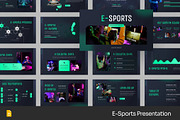 Esports Game Google Slides, PPoint, a Presentation Template by Fit-tee (Thumbnail 1 of 2)