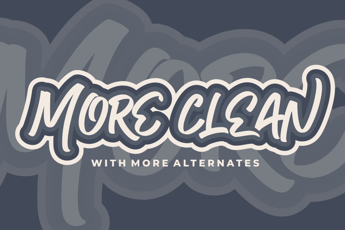 New Guthen Bloots • New Style!!!, a Script Font by azetypestudios.com (Photo 12 of 16)