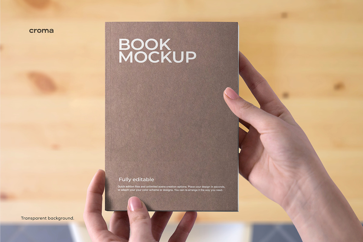 Book Mockups, a Books & Magazine Mockup by Croma Studio (Photo 2 of 4)