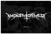 XXII Nekro, a Font by Doubletwo Studios (Thumbnail 8 of 11)
