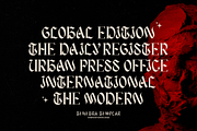 Tenebra Templar Blackletter Typeface, a Blackletter Font by Denustudios (Thumbnail 6 of 12)