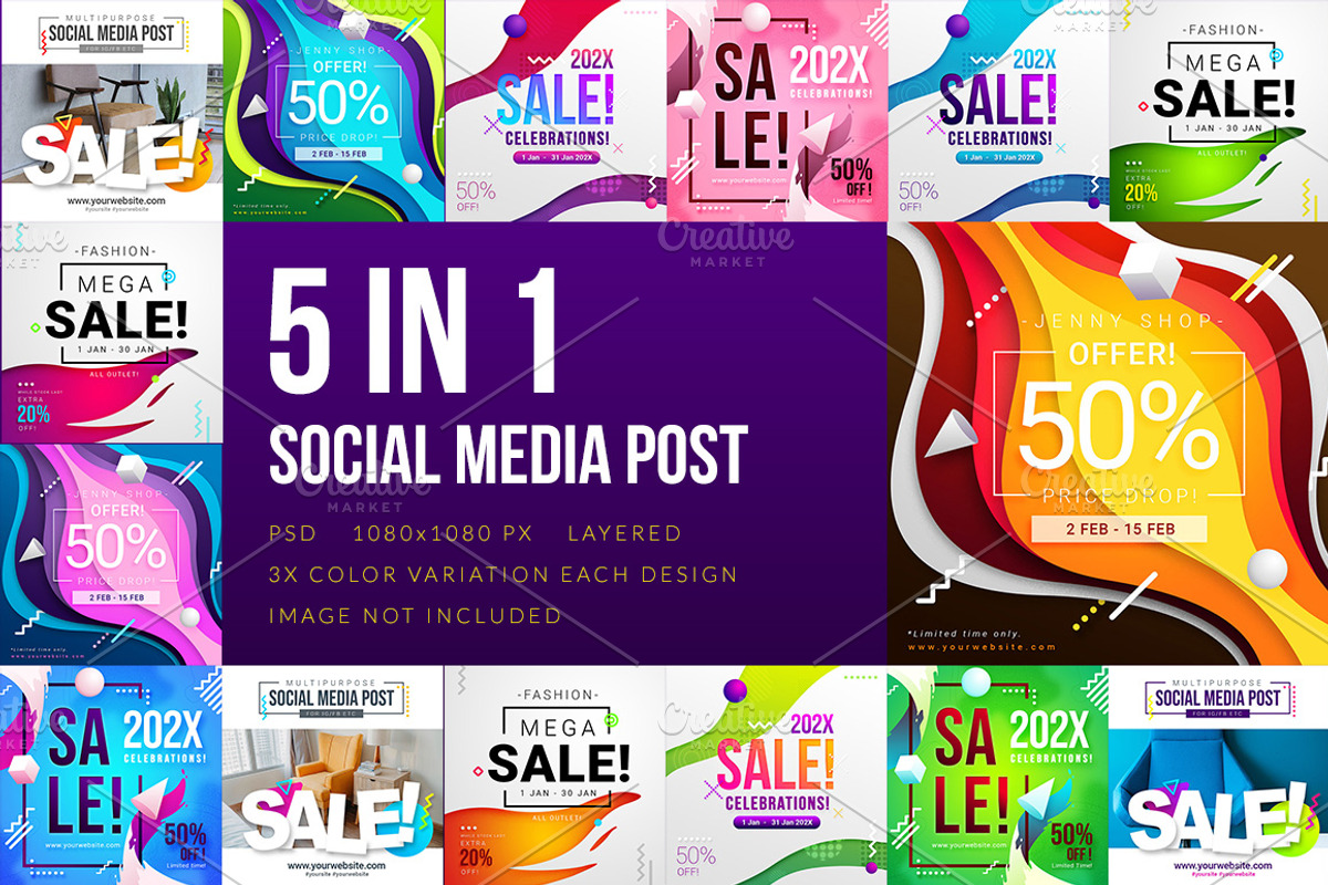 Sales Social Media Post, a Social Media Template by SCworkspace