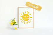 Thin Wooden Frame Mock Up A4, a Print Template by YOYO Photo (Thumbnail 2 of 2)