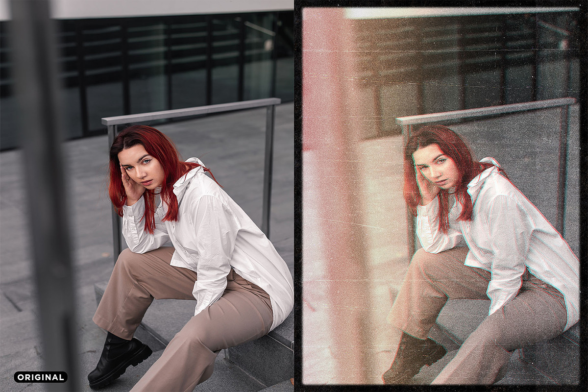 VHS Analog - Photoshop Action, an Action Add-On by Shyeno (Photo 5 of 11)