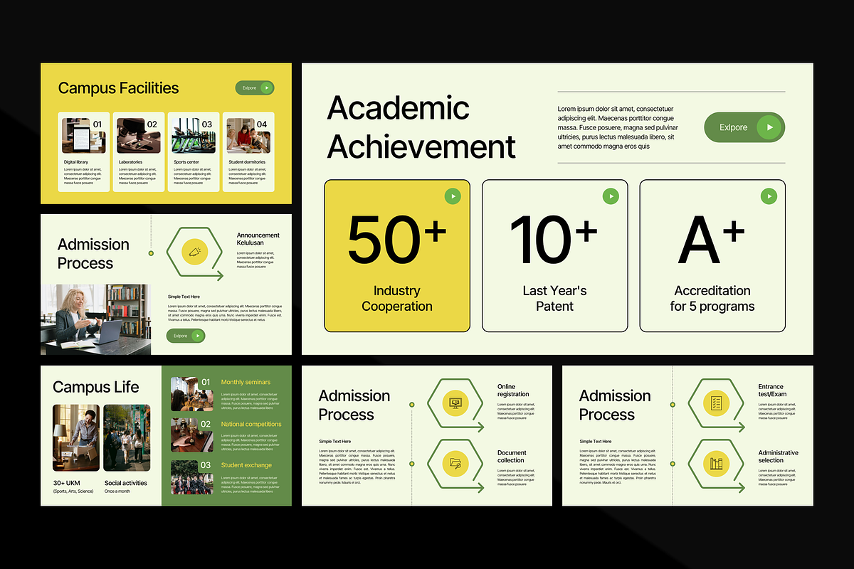 University - Powerpoint Template, a Presentation Template by YossyOneStd (Photo 3 of 4)