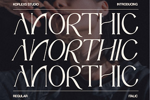 Anorthic - Modern Serif Font