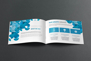 Modern Blue Company Brochure