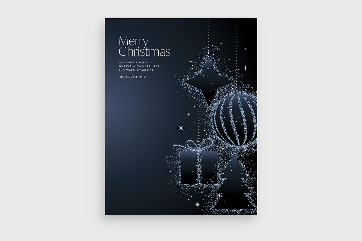 Christmas Gift Tag Flyer Template preview 4