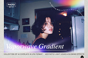 Vaporwave Gradient Overlays, a Texture Graphic by PhotoSpirit (Thumbnail 1 of 8)