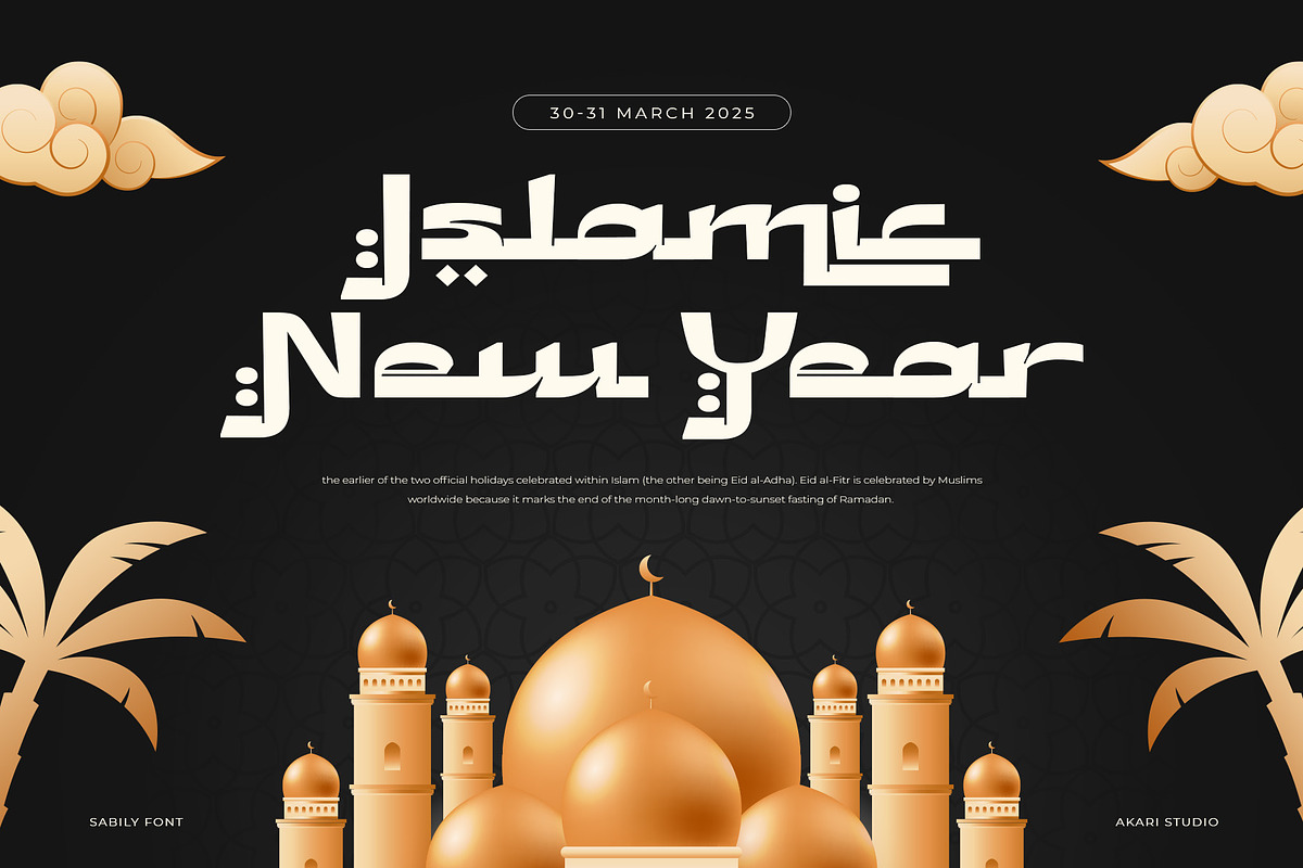 Sabily - An Arabic Style Typeface, a Handwritten Font by Afkari Studio (Photo 4 of 12)