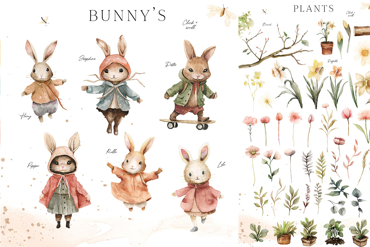 The Amazing Watercolor Bundle, an Object Illustration by Creativeqube Design (Photo 34 of 75)