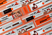 Minimalist Sport YouTube Cover, a Social Media Template by graphicook (Thumbnail 3 of 3)