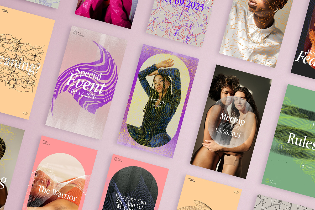 Feel - Social Media Kit CANVA & PS, a Social Media Template by Sparrow & Snow (Photo 7 of 25)