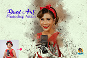 Dual Art Photoshop Action, an Action Add-On by MRI STUDIO (Thumbnail 1 of 12)