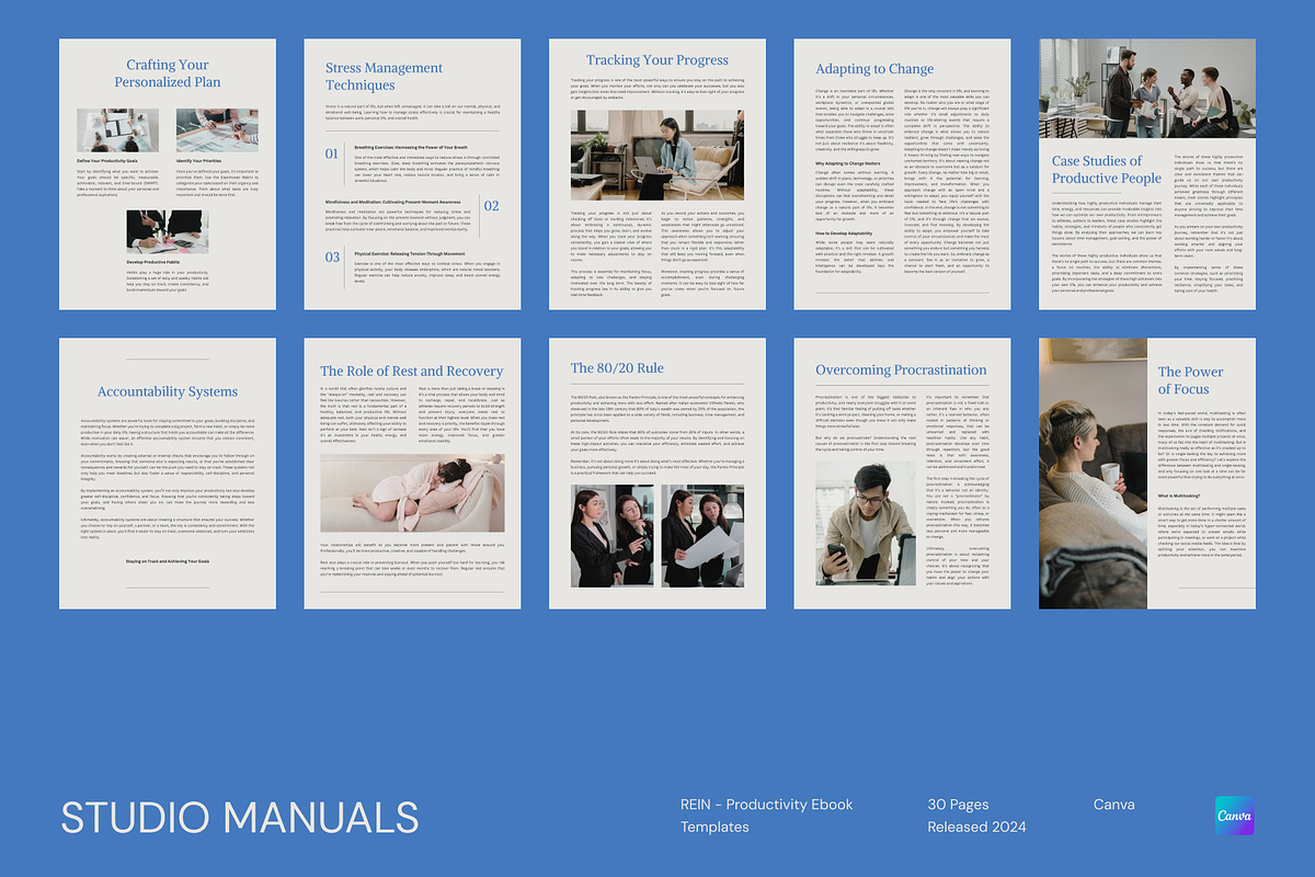 REIN – Productivity Ebook Template, a Social Media Template by Studio Manuals (Photo 4 of 8)