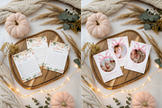 Autumn Mockup 3 Cards Pumpkin, a Product Mockup by TatiMockup (Thumbnail 3 of 3)
