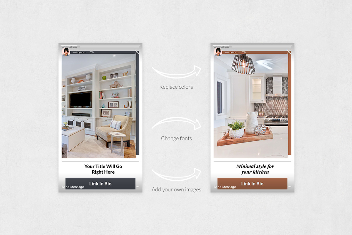 Interior Instagram Stories, a Social Media Template by Social Corner Graphics (Photo 5 of 8)