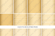 GOLD DOTS & STRIPES, a Pattern Graphic by Artfanaticus (Thumbnail 3 of 3)