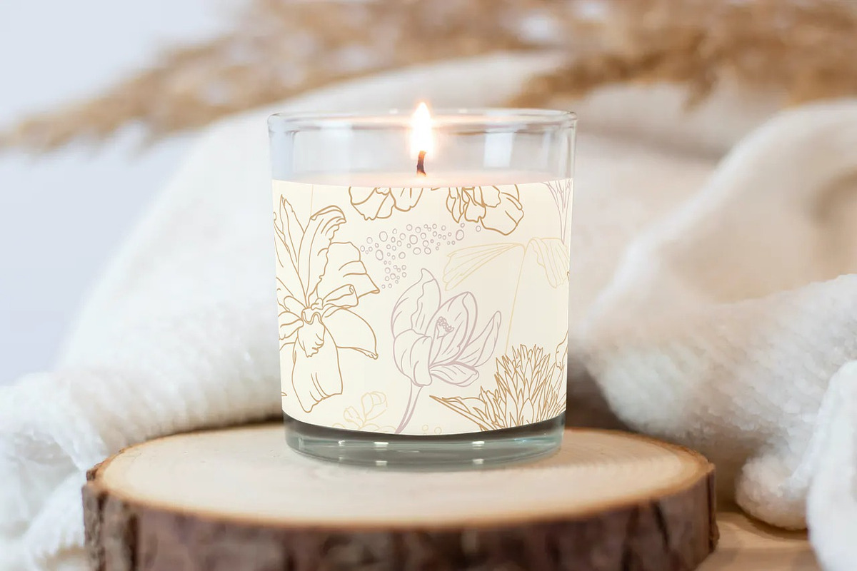 Set of floral covers, cards, frames, a Pattern Graphic by DeMih (Photo 10 of 16)