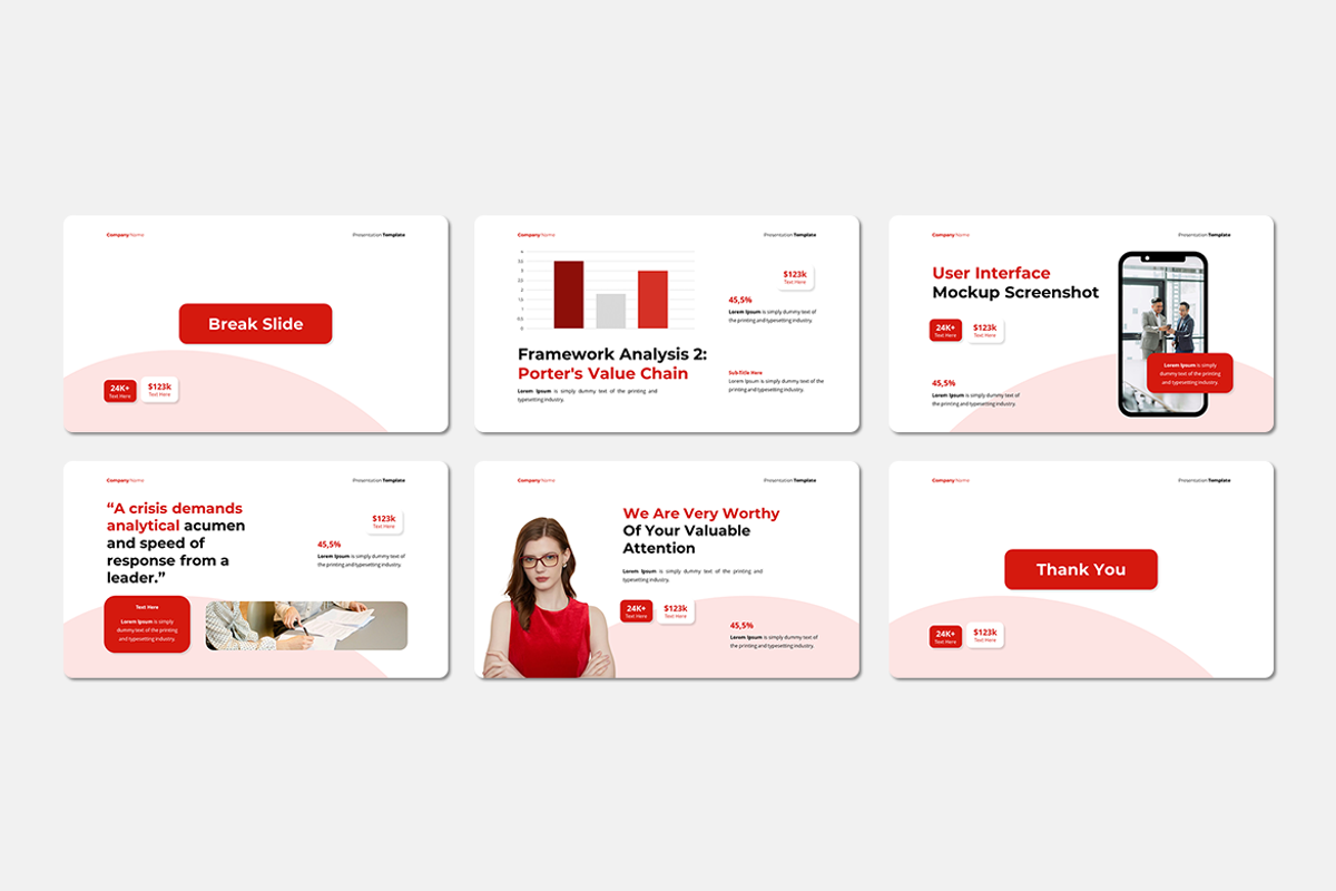 Analysis of Business - PowerPoint, a Presentation Template by QR Design Studio (Photo 3 of 3)