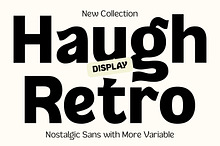 Haugh - Nostalgic Sans