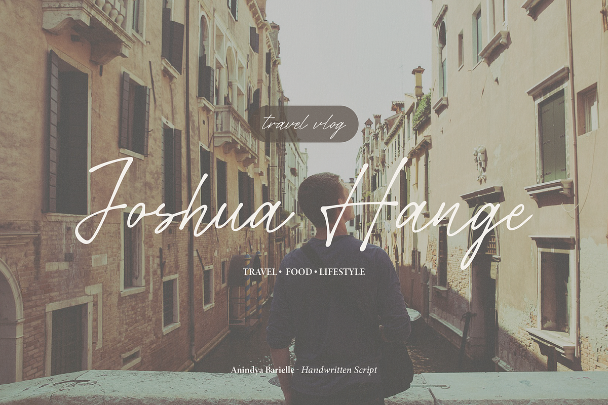 Anindya Barielle Handwritten Script, a Script Font by Denustudios (Photo 7 of 15)