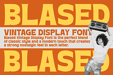 Blased - Retro Display Font