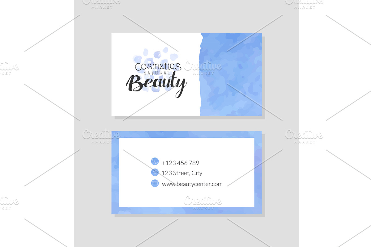 Beauty Natural Cosmetics Business, an Object Illustration by TopVectors