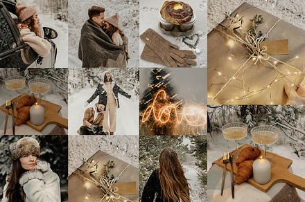 DECEMBER LIGHTROOM MOBILE PRESETS