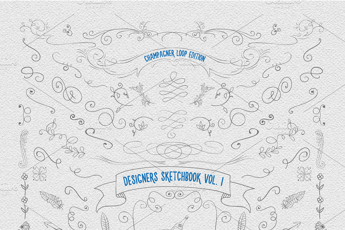 Finest Handsketched Vector Elements, an Illustration by RSQB (Photo 2 of 2)