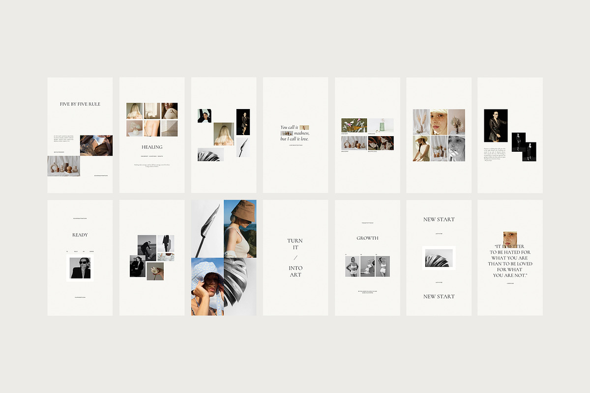 CANVA PS Instagram Posts Templates, a Social Media Template by Love Radiation Studio (Photo 17 of 20)