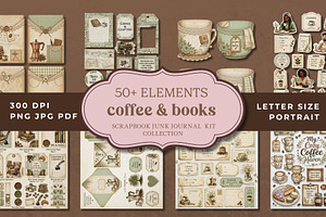 Coffee & Book Lover's Journal Kit