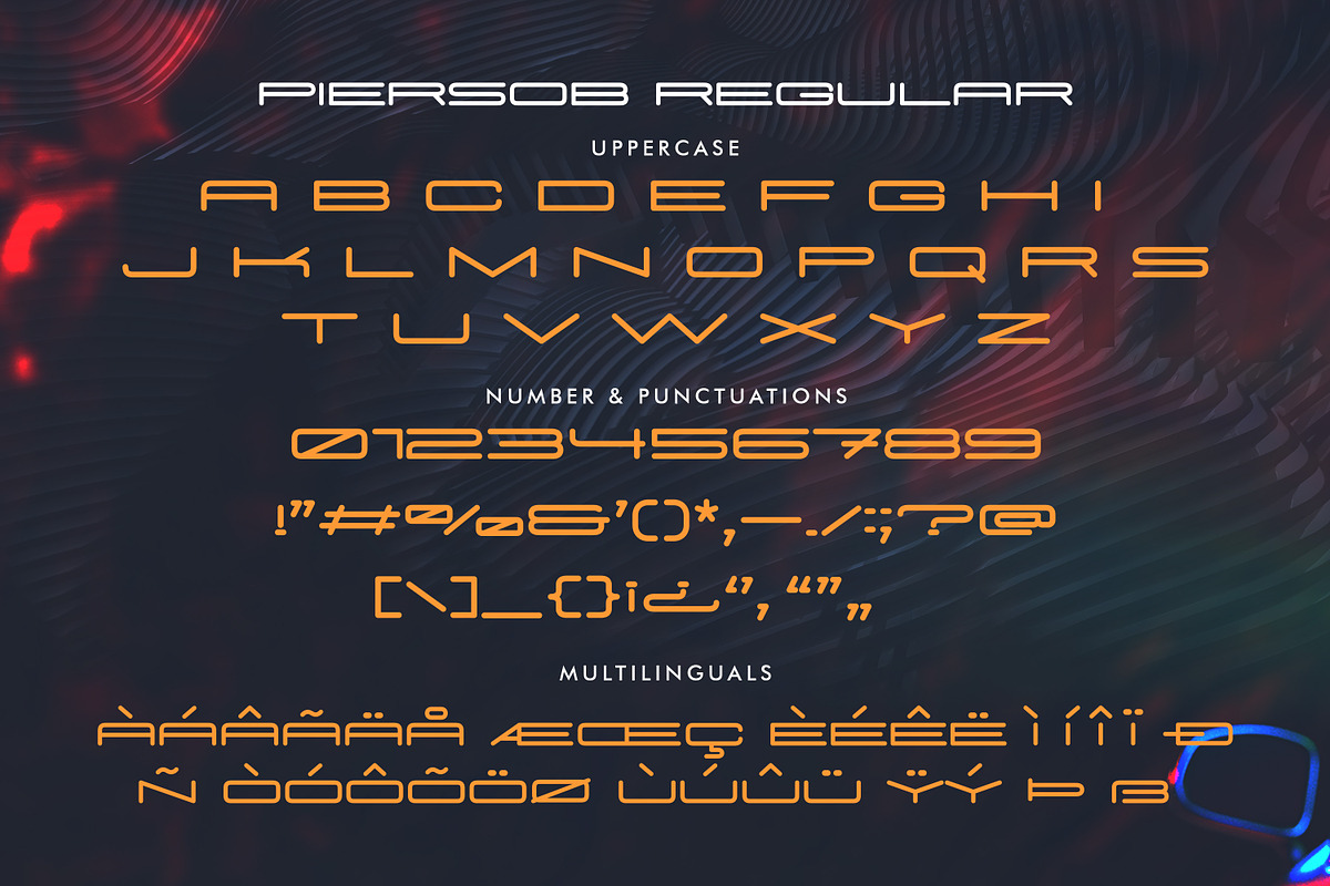 Piersob - Extended Display Sans, a Sans Serif Font by Almarkhatype (Photo 8 of 10)