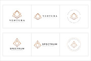 300 Geometric Premade Logo Bundle, a Branding & Logo Template by XpertgraphicD (Thumbnail 32 of 63)