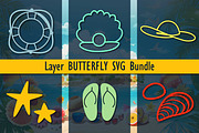 Laser/Paper-cut Summer SVG Bundle, a Graphic by NGISED (Thumbnail 2 of 2)