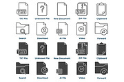 File and Document Icons, an Icon by Tekuni (Thumbnail 6 of 12)