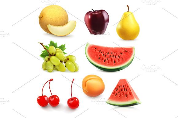 Summer Fruits Icons