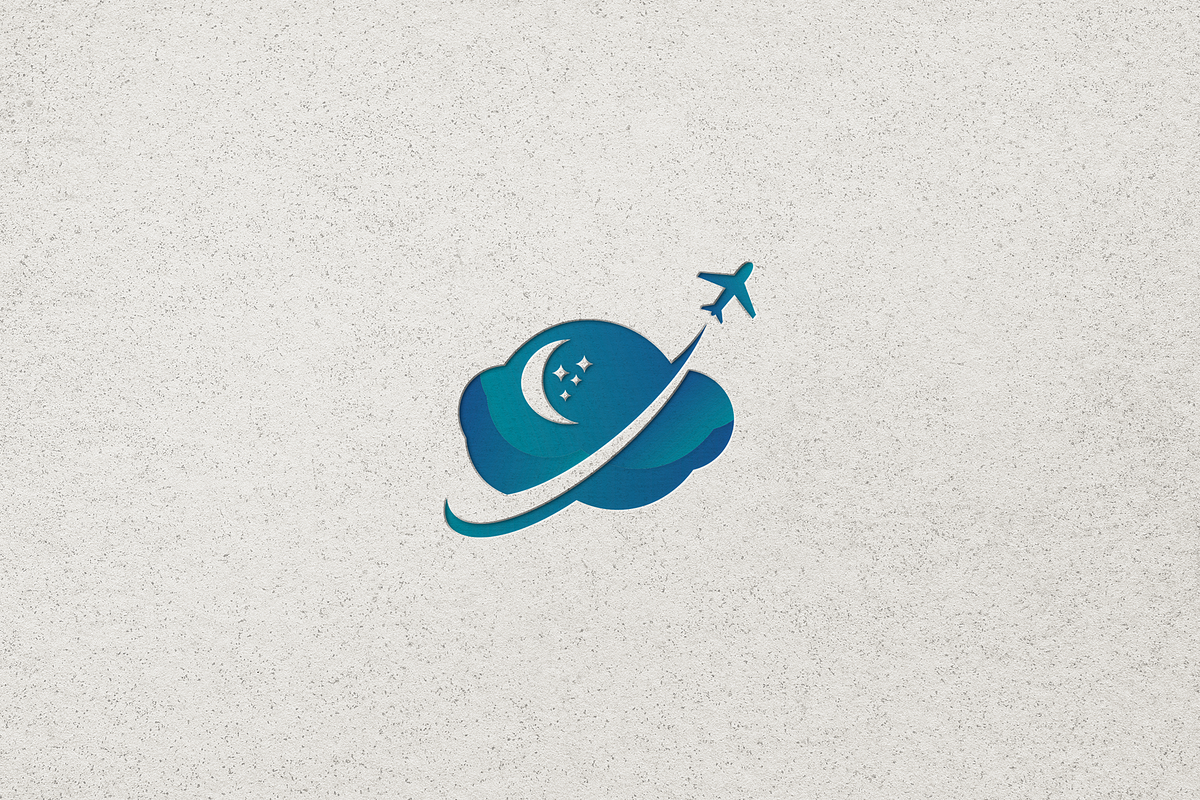 Minimalist Cloud Travel Logo, a Branding & Logo Template by Luxury Logos (Photo 4 of 4)