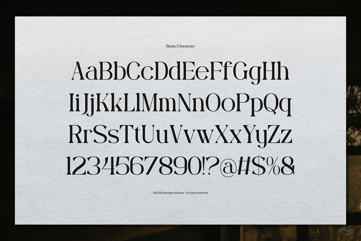 Rubington | Modern Display Serif, a Serif Font by gracetype_studio (Photo 10 of 12)